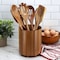 Megachef 6 Piece Acacia Wood Kitchen Utensil Set 750122144M - alternate 3