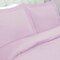 Homeroots Lilac Twin 100% Cotton 300 Thread Count Washable Duvet Cover Set 528548 - alternate 4