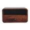 Homeroots 18" Brown Solid Wood One Drawer Floating Nightstand 712838 - alternate 1