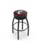 Holland Bar Stool Co 30" 4" Cincinnati Cushion Seat, Blk Wrinkle Base Swivel Bar Stool L8B130Cincin - alternate 1
