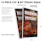 Signmission Halloween Costumes, Plastic Signs Only 24 Inch x 36 Inch, Corrugated Plastic, 2PK CSB-2436-2PACK-Halloween Costumes - alternate 2