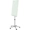Quartet Infinity Glass Mobile Presentation Easel, 3 ft x 2 ft, Silver/White ECM32G - alternate 2