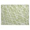 Homeroots 2' X 3' Green and White Abstract Washable Non Skid Indoor Outdoor Area Rug 559622 - alternate 6