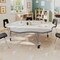 Flash Furniture Commercial Adjustable Height Flower Activity Table with Locking Casters-LT Gray XU-A60-FLR-LTGRY-T-P-CAS-GG - alternate 5