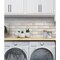 Apollo Tile Pearl White 0.6 in x 12 in Glass Glossy Pencil Liner Tile Trim 0.5 sqft/case, 10PK APLGP8802A - alternate 2