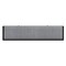 Homeroots 59" Gray and Black Fabric Upholstered Storage Bench with Drawers 523986 - alternate 11