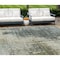 Homeroots 8' X 10' Sage Beige And Brown Abstract Washable Indoor Outdoor Area Rug 587323 - alternate 1