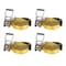 Mytee Products 2in x 40ft Ratchet Strap with Flat Hook - Yellow, 4PK RS240x4 - alternate 6