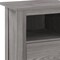 Homeroots 24" Gray Wood End Table With Shelf 332737 - alternate 3