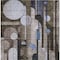 Homeroots 3' X 5' Brown Gray And Blue Geometric Washable Indoor Outdoor Area Rug 604494 - alternate 5