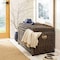 Happimess Elijah 30.7in Wicker Storage Trunk, Brown HPM9002A - alternate 1