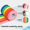 Enday Colored Masking Tape, 1" x 60 Yards, Assorted Colors, 11PK 8405-11 - alternate 4