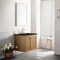 James Martin Vanities Laurent 30" Single Vanity, Light Natural Oak, w/ 3 CM Phantome Eclos Top 545-V30-LNO-3PHT - alternate 2
