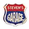 Signmission Steven's Garage, 12 inch X 12 inch, Vinyl Decal, 2PK SHI-D-2PACK-12-383-STEVEN - alternate 1