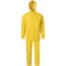 Ironwear 3 Piece Rain Suit with Jacket, Detachable Hood and Bib Overalls, Yellow, Medium 9202-Y-NF-MD - alternate 1