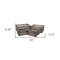 Homeroots Set of Five Brown Solid Wood Crate, 5PK 487712 - alternate 3