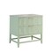 James Martin Vanities Emmeline 36'' Single Vanity, Pistachio w/ 3 CM Victorian Silver Top D100-V36-PST-3VSL - alternate 5