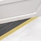M-D Building Products 2-1/2 in. x 1/4 in. x 36 in. Gold Aluminum Flat Profile Threshold for Interior Doorways 09613 - alternate 4