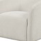 Homeroots 32" Beige Fabric Barrel Club Chair 554186 - alternate 3