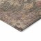 Homeroots 8' Brown Tan And Terra Cotta Round Floral Washable Indoor Outdoor Area Rug 604110 - alternate 7