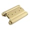 Trans Atlantic Co. 5 in. Bright Brass Double Acting Barrel Spring Square Corner Door Hinge with Fixed Pin - Pack of 2 DH-TAN5005-US3 - alternate 5