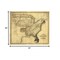 Homeroots 24" X 30" Eagle Map Of America C1833 Vintage  Poster Wall Art 391961 - alternate 3