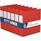 Davis Group Premium Economy, Angle D Ring, Binder, (Red, 2"), PK6 2304-03-06 - alternate 1