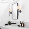 Jonathan Y Olivia 6.5" 1-Light Contemporary Traditional Candlestick Metal/Crystal LED Vanity, Black JYL9920B - alternate 8