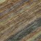 Homeroots 8' Brown And Gray Round Striped Washable Indoor Outdoor Area Rug 615832 - alternate 3