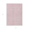 Homeroots 10' X 14' Pink And Silver Geometric Washable Indoor Outdoor Area Rug 594496 - alternate 5