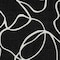 Homeroots 9' X 12' Black And Ivory Abstract Washable Indoor Outdoor Area Rug 597461 - alternate 5
