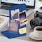 Acrimet Steel Metal Bookends for Shelves, Heavy Duty, for Large books, Deep Blue, 2PK 292.7 - alternate 5