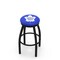 Holland Bar Stool Co 30" Blk Wrinkle Toronto Maple Leafs Swivel Bar Stool, Accent Ring L8B2B30TorMpl - alternate 1