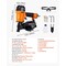 Vevor Air Roofing Nailer 3/4 in to 1-3/4 in 15 Degree Roofing Nail Gun 70-110 PSI CN45C - alternate 6