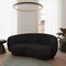 Leisuremod Faze Modern Curved Beige Velvet 3-Seater Sofa Couch, Fully Assembled FS75V-BL - alternate 6