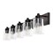 Jonathan Y Irving 36" 5-Light Seeded Glass/Iron Modern Contemporary LED Vanity Light, Oil Rubbed Bronze JYL7620E - alternate 7