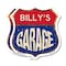 Signmission Billy's Garage, 18 inch X 18 inch, Plastic Sign, 2PK SHI-P-2PACK-18-383-BILLY - alternate 1