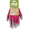 Mud Smart Womens Medium Polyester Raspberry Garden Glove 028R/M - alternate 2