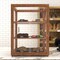 Koolmore 21 In. Artisan Wooden Bakery Display Upright Case 3.5 Cu ft, Dark color KM-BDW-25D - alternate 8