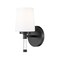 Z-Lite Henri Matte Black 1 Light Vanity 7700-1V-MB - alternate 1