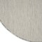 Homeroots 4' Ivory And Silver Round Geometric Indoor Outdoor Area Rug 573853 - alternate 4