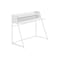 Homeroots 47" White Wood and Metal Sled Computer Desk 489849 - alternate 4