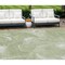 Homeroots 8' X 10' Artichoke Green Fern Green And Ivory Abstract Washable Indoor Outdoor Area Rug 587461 - alternate 1