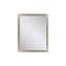 Homeroots 45" Gold Accent Mirror 632781 - alternate 1