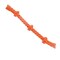 Infinity Dog Toy, 3-Knot Rope, Thermoplastic Rubber, Orange ZD2056 69 - alternate 1
