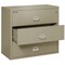 Fireking 3 Drawer, 1 Hr Fire & Impact Rated, 44" Wide Lateral Pewter 3-4422-CPE - alternate 2