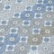 Homeroots 8' Denim Blue Gray And Ivory Round Floral Washable Indoor Outdoor Area Rug 617496 - alternate 6