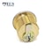 Ecs Hardware Durable Premium Mortise Cylinder, 1-1/8 in 26D Satin Chrome SC4 ECSH-MC02-26D-SC4 - alternate 4