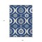 Homeroots 9' X 12' Navy Blue And Ivory Medallion Washable Indoor Outdoor Area Rug 589630 - alternate 4