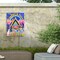Trademark Fine Art Outdoor Canvas Art Jess Stempel Happy & Cozy Wall Art for Patios, or Gardens GRL01810-OC2432WR - alternate 3